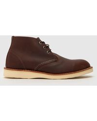 Red Wing - 3141 Work Chukka Boots In - Lyst