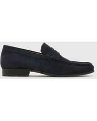 schuh - Rico Suede Loafer Shoes - Lyst