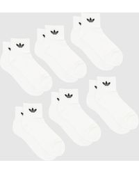 adidas - Originals Ankle Sock 6 Pack - Lyst
