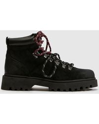 schuh - Candice Suede Hiker Boots - Lyst