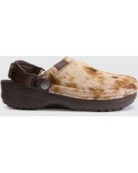 Crocs™ - Classic Crafted Hair-On Clog Sandals - Lyst