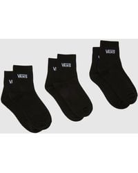 Vans - Half Crew Sock 3 Pack - Lyst