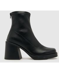 Schuh - Women's Brielle Platform Stretch Boots - Lyst