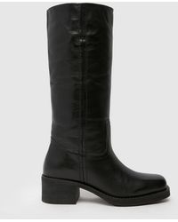 schuh - Damari Leather Pull On Boots - Lyst