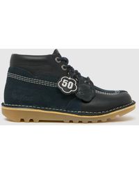 Kickers Classics - Kick Hi Stitch Boots - Lyst