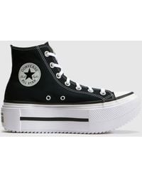 Converse - All Star Lift Double Stack Trainers - Lyst