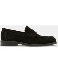 schuh - Raymon Suede Loafer Shoes - Lyst