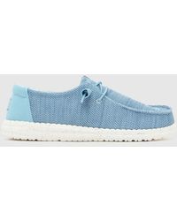 HEYDUDE - Wendy Stretch Sox Trainers - Lyst