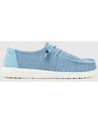 HEYDUDE - Wendy Stretch Sox Trainers - Lyst