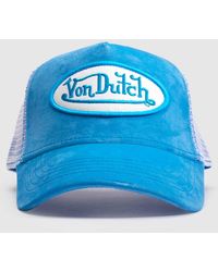 Von Dutch - Velvet Trucker Cap - Lyst