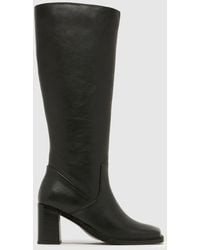 schuh - Delight Leather Knee Boots - Lyst