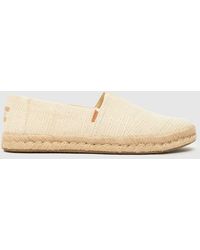 TOMS - Alpagata Rope 2.0 Flat Shoes In - Lyst