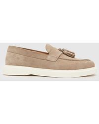 schuh - Percy Suede Tassel Loafer Shoes - Lyst