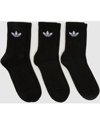 adidas - Originals Crew Sock 3 Pk - Lyst