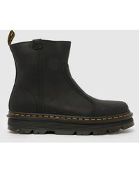Dr. Martens - Zebzag Rigger Boots - Lyst