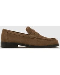 schuh - Raymon Suede Loafer Shoes - Lyst