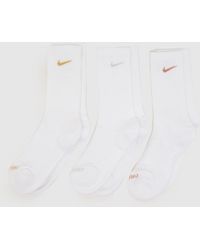 Nike - Everyday Plus Crew Socks 3Pk - Lyst