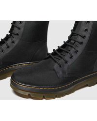 dr martens black will desert boots