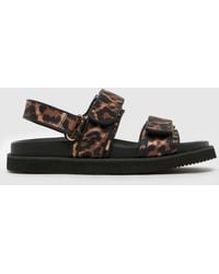 schuh - Tiesha Footbed Sandals - Lyst