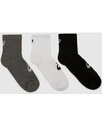 Asics - Quarter Socks 3 Pack - Lyst