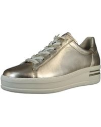 Gabor - Damen Low Sneaker Low Top G-Weite 46.395 82 Puder Leder - Lyst