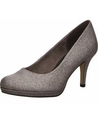 Tamaris Modische Pumps - Mettallic