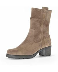 Gabor - Damen Klassische Stiefeletten, Frauen Boots,Lammfell - Lyst
