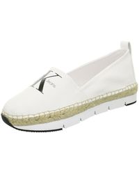 Calvin Klein Klassische Slipper - Weiß