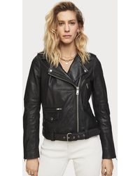 scotch and soda leather jacket
