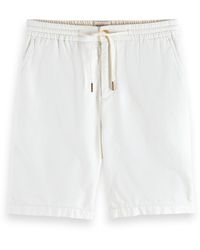 Scotch & Soda - Fave Cotton-Linen Twill Bermuda Shorts - Lyst