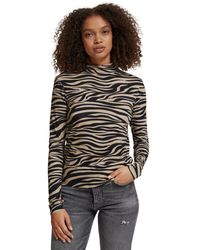 Scotch & Soda - All Over Printed Long Sleeved T-Shirt - Lyst