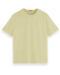 Scotch & Soda - 'Garment Dye Pocket T-Shirt - Lyst