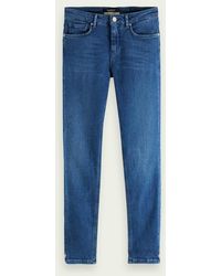 Scotch & Soda La Bohemienne Cropped - Bright Hours - Blauw