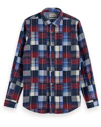 Scotch & Soda - 'Flannel Check Shirt - Lyst