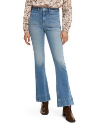 Scotch & Soda - The Charm High-Rise Flared Jeans - Lyst