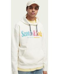 US Small Details about   Scotch & Soda NAVY Colourblock Artwork Hoody Sweatshirt 