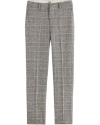 Scotch & Soda - Lowry Mid Rise Slim Prince Of Wales Pant Pants - Lyst
