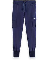 Scotch & Soda - Tapered Cargo Jogger Pants - Lyst