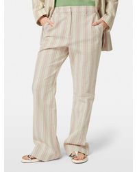 Scotch & Soda - Lurex Cotton-Blend Pants - Lyst