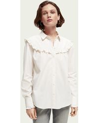 Marque  Scotch & SodaScotch & Soda Loose Shirt with and Detailing Chemise Fille 