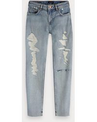 Scotch & Soda The Keeper - From Scratch - Blauw