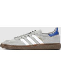 adidas Collegiate Royal And Off White Suede Munchen Super Spezial Shoes in Blue for Men Save 33% Mens Shoes Trainers Low-top trainers 