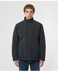 Barbour Waterproof Golspie Black Jacket for Men - Lyst