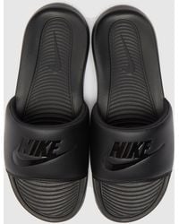 Nike Victori One Slides - Black