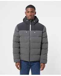 ea7 black bubble jacket