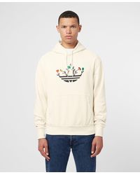 adidas floral hoodie mens