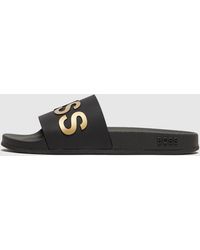 hugo boss flip flops men