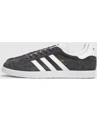 adidas gazelle mens grey suede