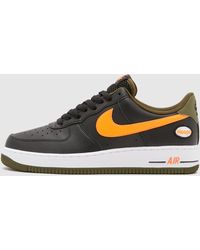 Nike Air Force 1 Black for Men - Up to 55% off | Lyst