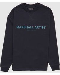 Marshall Artist Non Authentic Embroidered Sweatshirt - Blue